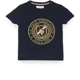 U.S. Polo Assn. Kids Navy Printed T-Shirt-picture-25