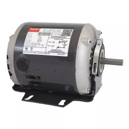 Dayton 1 Speed Open Dripproof Cradle Base Mount 1/4 HP Belt Drive Motor, 3K771-40