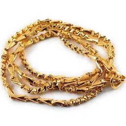 Princy Enterprise Gold-Plated Brass Necklace-picture-9