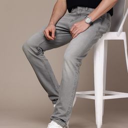 Nautica Men Slim Fit Heavy Fade Stretchable Jeans-image-10