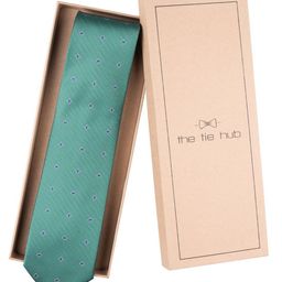 The Tie Hub Men Printed Broad Tie-image-34