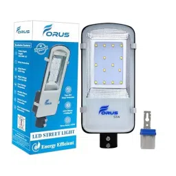 FORUS LED Street Light with Dusk-to-Dawn Sensor 50 W Cool White-image-93