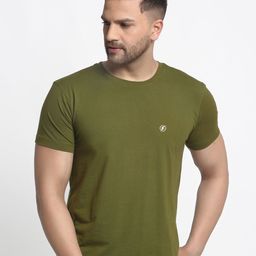 Friskers Men Olive Green T-shirt-image-50