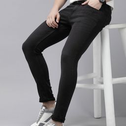 SPYKAR Men Super Skinny Fit Low-Rise Light Fade Stretchable Jeans-image-70