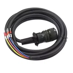 Panasonic Power Cable 5 m with Brake for 1 kW to 2 kW MSMF & MDMF, 0.85 kW to 1.8 kW MGMF & 1 kW to 1.5 kW MHMF AC Servo System, LCB10021-20