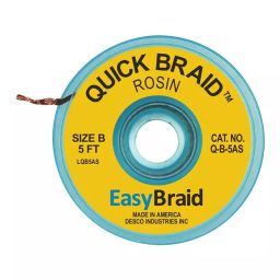 EASYBRAID Desoldering Braid, 5Ft, 25/Pack, Q-B-5AS-picture-36