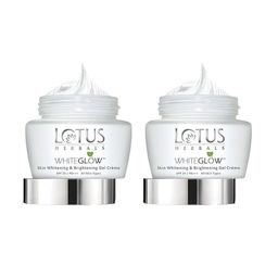 Lotus Herbals Whiteglow Set of 2 Skin Whitening & Brightening SPF 25 Gel Cream - 60 g each-41