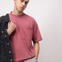 ether 365 Essentials Relaxed Fit Cotton T-shirt-image-34