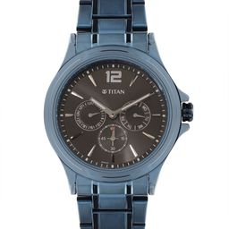 Titan Men Classique Bracelet Style Analogue Watch 1698QM01-Grey-image-23