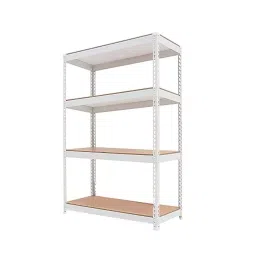 StorageNest 4 Tier Rust Proof Metal Rack White, SN4T003WT-image-98