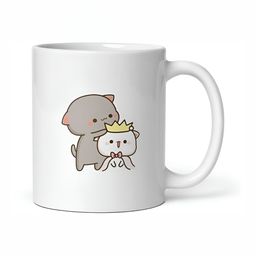 Mr UVD Multi-Coloured Ceramic Cup-image-96