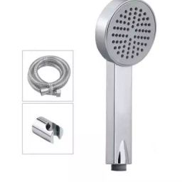PLATO Nile 1.5 m ABS Silver Handheld Hand Shower 7201 E-image-83