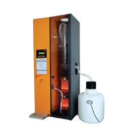 Borosil 2.5 LPH Distilled Water Output Capacity Quartz Double Distillation Cabinet, QCD 250-0