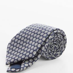 MANGO MAN Geometric Woven Design Water-Resistant Formal Broad Tie-image-34