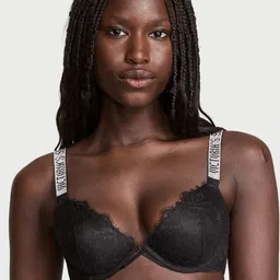 Victoria's Secret Very Sexy Women Floral Full Coverage Underwired Lightly Padded Bra-picture-55