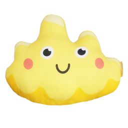 Little By Little Tot The Cloud Organic Cotton Plush  Pillow - Yellow-18