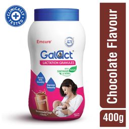 Galact Granules Lactation Supplement with Shatavari Chocolate Flavour - 400 g-image-12