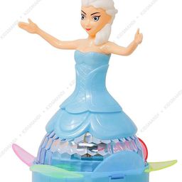 Kids Mandi Musical Dancing Doll Toy | Battery-Powered with Lights & Sound | Interactive Spinning & Dancing Toy for Girls - Height 17 cm-image-34