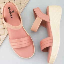 Stefens Solid Sandals - Pink-image-60