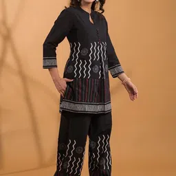 Readiprint Printed Pure Cotton Tunic With Palazzo Co-Ords-image-97