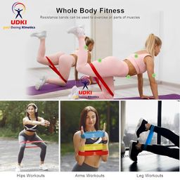 UDKI Resistance Loop Bands Booty Belt | Pack of 5 Progressive Resistance image 4