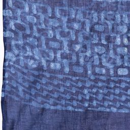 Taavi Indigo Geometric Printed Regular Kurta With Trousers & With Dupatta image 4