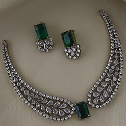D Rio Fashions Gold-Plated Necklace Set-49