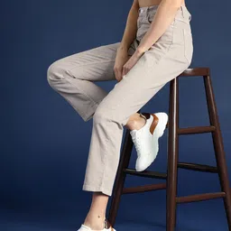 Mast & Harbour Women Straight Fit High-Rise Stretchable Jeans-picture-34