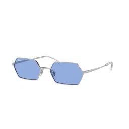 Ray-Ban Blue Rectangular Unisex Sunglasses-image-7