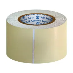 VCR 5 m x 72 mm Waterproof White Double Side Foam Tape, 12 Rolls Per Pack-image-21