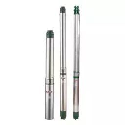 CRI Zuno Series 1 HP 10 Stage Single Phase Oil Filled Borewell Submersible Pumpset, CRI4R-3E/1/10-17