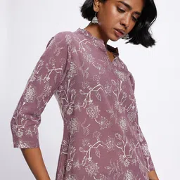 Anouk Rustic Floral Printed Kurti-image-28