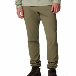 Columbia Stone Green Regular Fit Sports Joggers-image-94