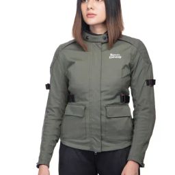 Royal Enfield Olive Full Sleeves Jacket-image-5