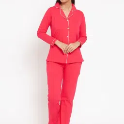 Claura Pink Shirt With Pyjamas-image-41