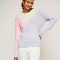 AND Multicolor Color-Block Pullover-image-35