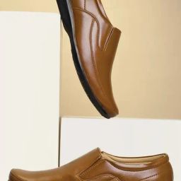 Paragon Men's Tan Casual Loafers-image-85
