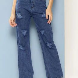 Aarika Girls Blue Solid Jeans-picture-15