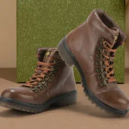 Woodland Men's Camel Boots-image-67