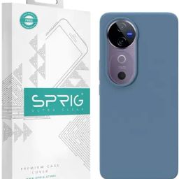 Sprig Back Cover for VIVO V40 (Blue)-image-92