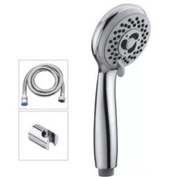 PLATO Aura 1.5 m ABS Silver Handheld Hand Shower 7206 A-image-72