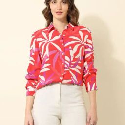 U.S. Polo Assn. Multicolor Regular Fit Floral Print Shirt-image-49