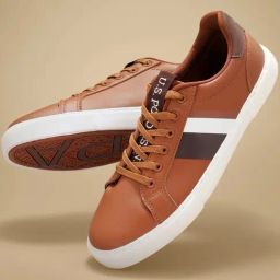 U.S. Polo Assn. Men's Tan Casual Sneakers-image-50