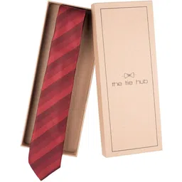 The Tie Hub Men Striped Broad Tie-image-89