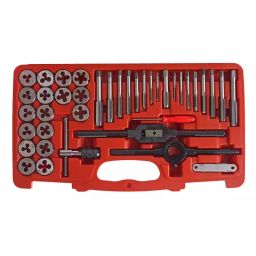 JTC Alloy Steel Tap and Die Set for Automotive Maintenance, JTC 3432 (Set of 40 Piece)-45