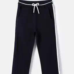 United Colors Of Benetton Boys Blue Regular Fit Trousers-picture-10
