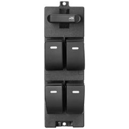 Uno Minda Power Window Switch - Main (4) with Window Lock - Black Finish (S21045-000E00)-3