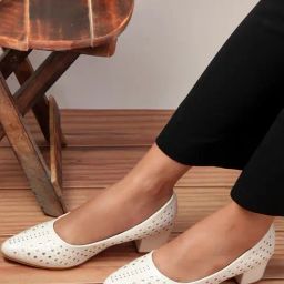 Carlton London Women's Off White Casual Pumps-image-97