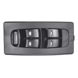 Uno Minda Power Window Switch - Main (4) with Window Lock - Black Finish (S21024-000E00) image 2
