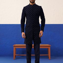 TheEthnic.Co Men Ethnic Motifs Printed Pure Cotton Kurta with Trouser-image-41